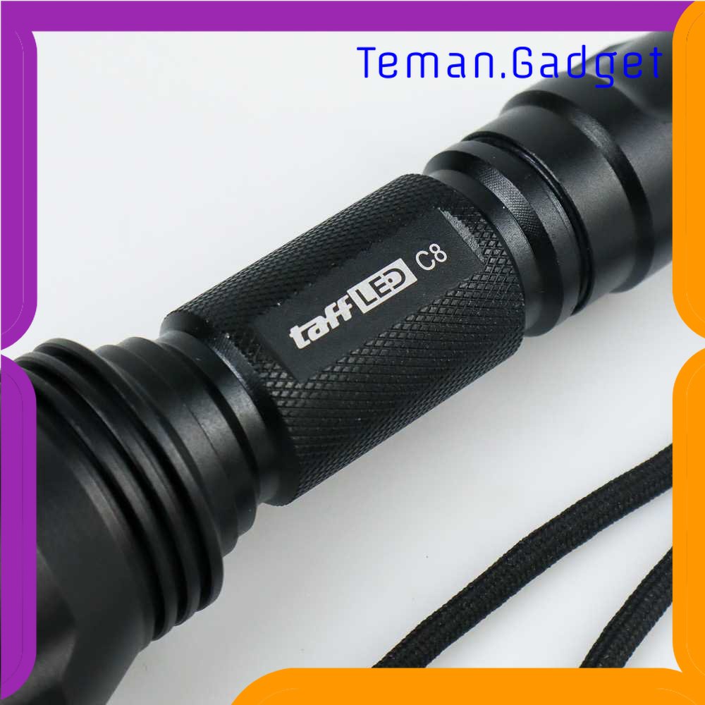 TG - OLR TaffLED Senter LED Flashlight Waterproof Cree Q5 3800 Lumens - C8