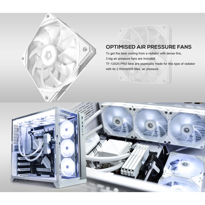 ID-COOLING DASHFLOW 360 Basic WHITE AIO CPU Water Cooling