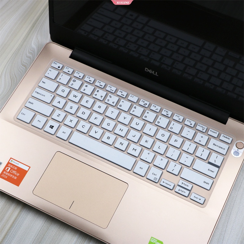 Untuk Dell Lintang 3490 I5-8250U 14-inch Tahan Air Silikon Penutup Keyboard Laptop Pelindung Kulit [ZXL]