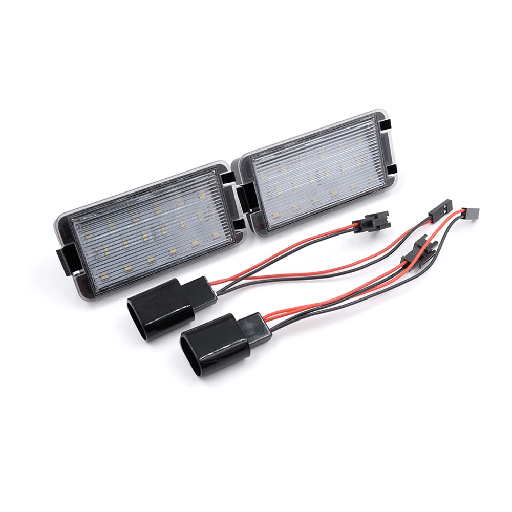 2pcs Lampu Plat Nomor Plat LED Putih Kecerahan Tinggi Lampu Untuk Kursi Altea Arosa Facelift Cordoba Ibiza Leon Toledo