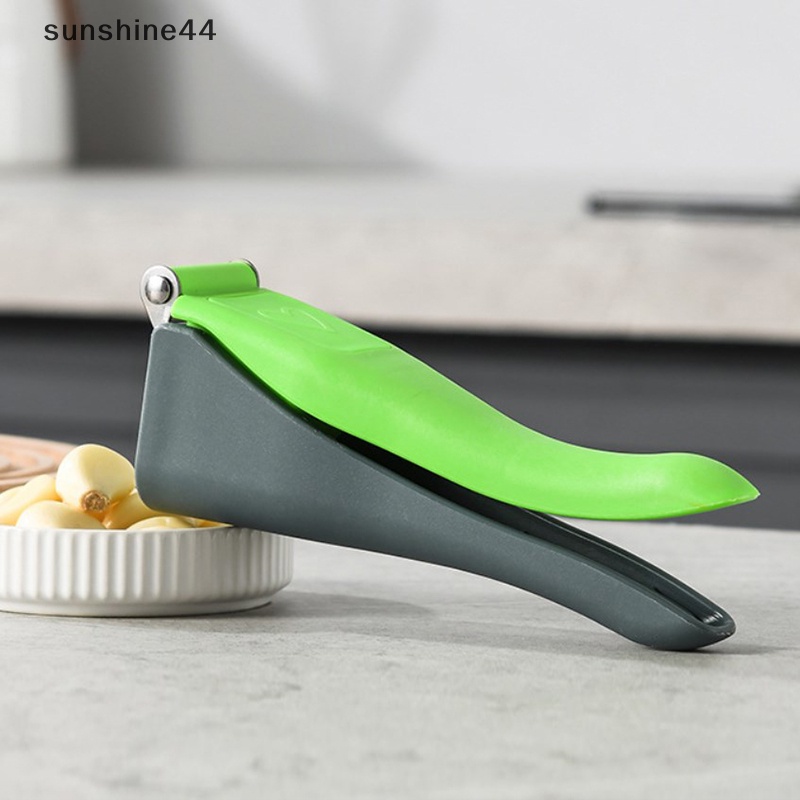 Sunshine Garlic Press Chopper Slicer Hand Presser Penggiling Penghancur Alat Dapur ID