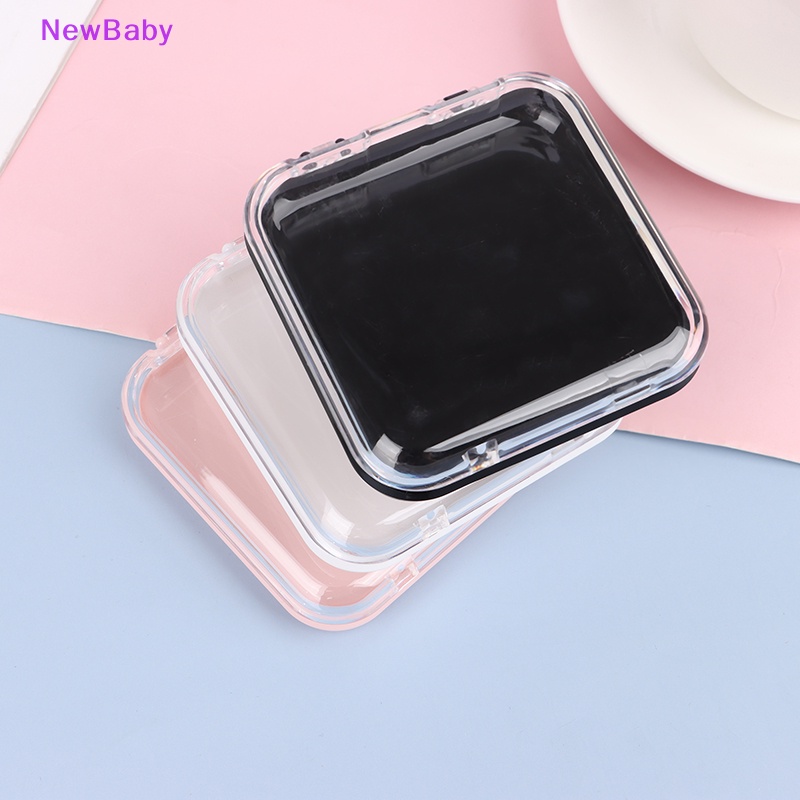 Newbaby Tips Kuku Palsu Nail Art Kotak Penyimpanan Wadah Kuku Kosong Tips Holder Display ID