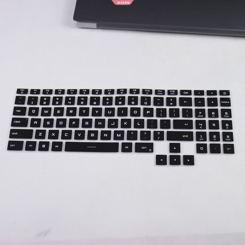 Stiker Cover Keyboard Silikon Untuk laptop gaming Xiaomi Redmi G Pro 2022 Anti Debu Tahan Air Keyboard Huruf Alfabet Film Pelindung Skin [ZXL]