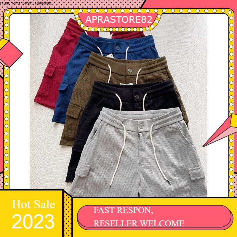 Celana Pendek Pria ZARA cargo short CELANA COWOK