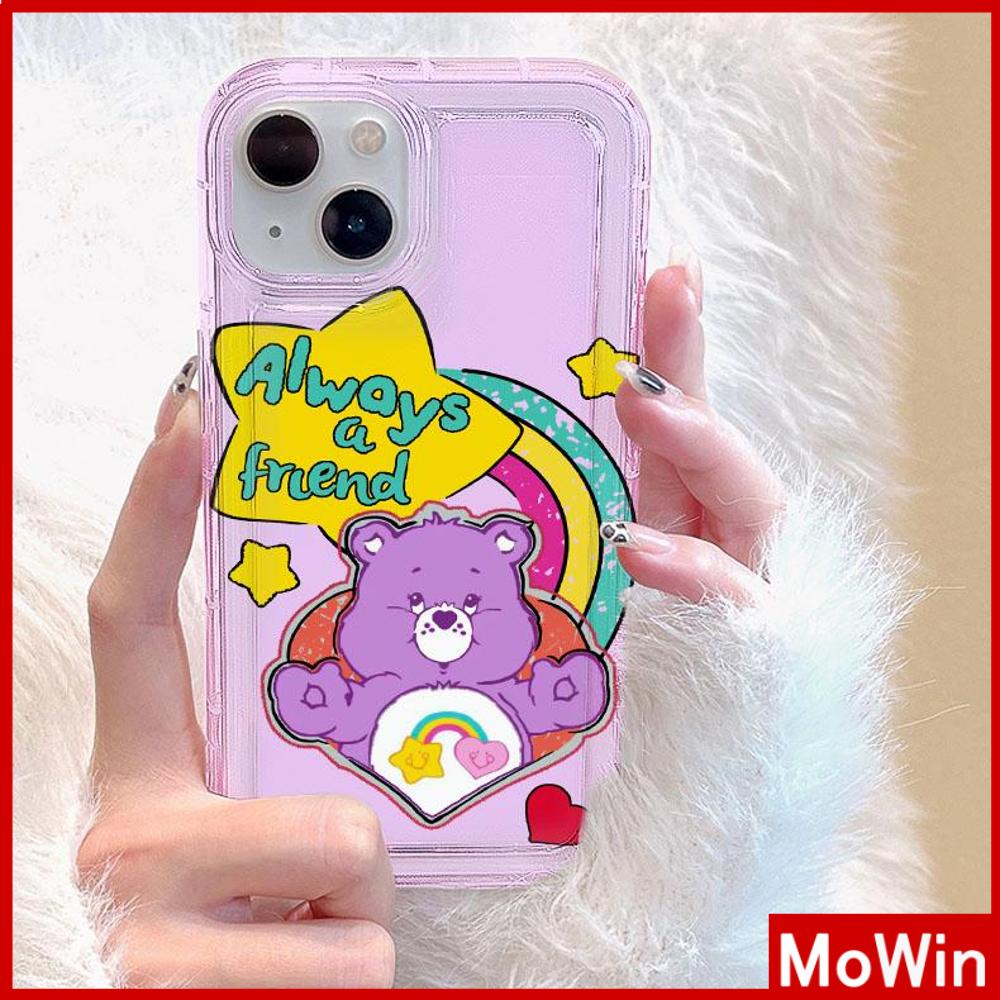 For iPhone 14 Pro Max iPhone Case Clear Case TPU Soft Case Airbag Shockproof Cute Cute Cartoon Bear Compatible with iPhone 13 Pro Max iPhone 12 Pro Max 11 7Plus 6Plus XR xs max