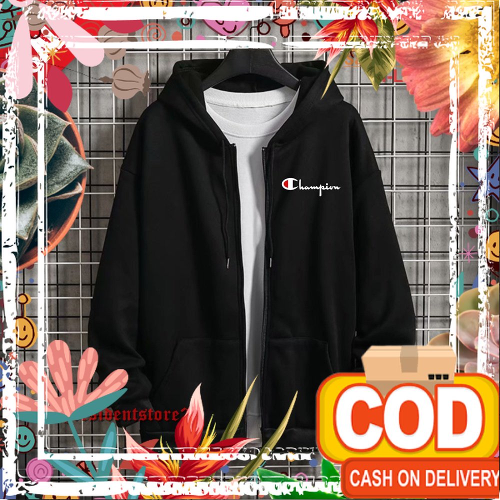 SWITER CHAMPION / HOODIE PRIA CHAMPION / HOODIE WANITA / HOODIE CHAMPION / HOODIE UNISEX / JAKET HOO
