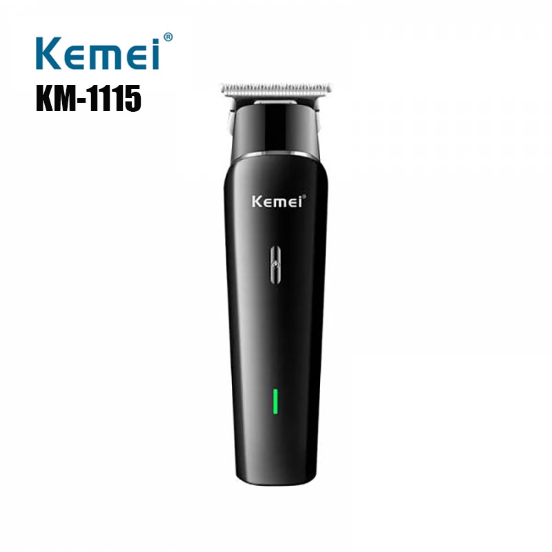 Kemei KM-1115 Profesional Hair Trimmer Zero Gapped T-Blade