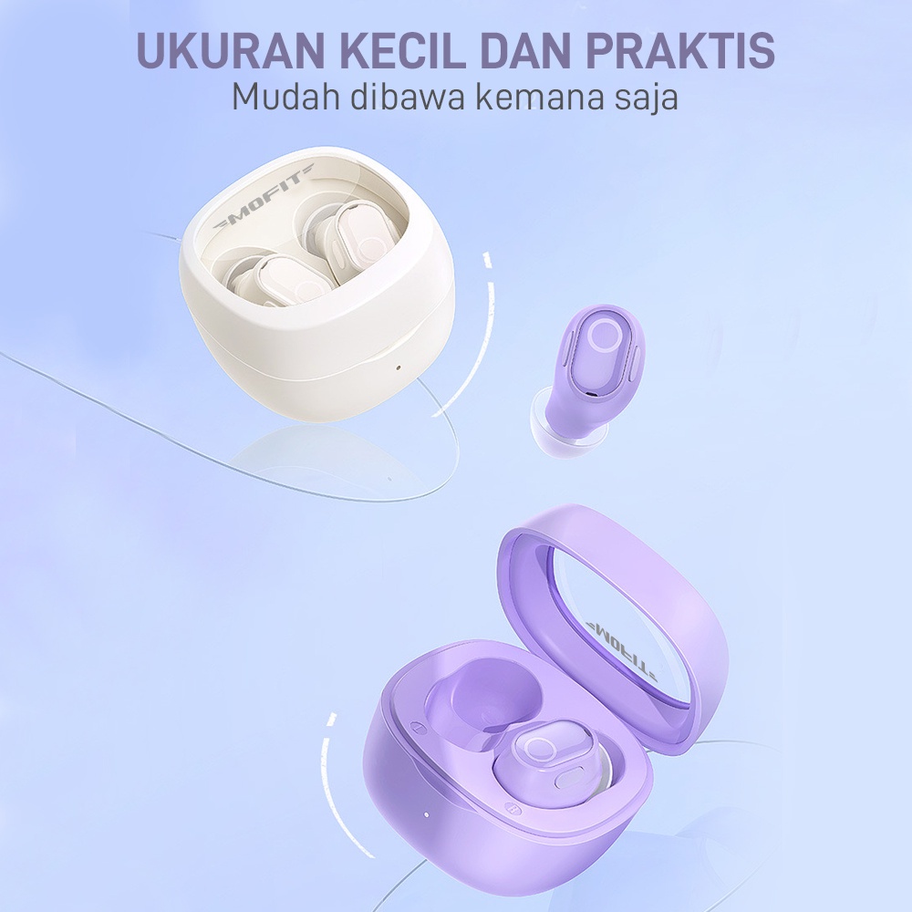 MOFIT MO-22 Wireless Headset Earphone Bluetooth 5.3 TWS Earbud