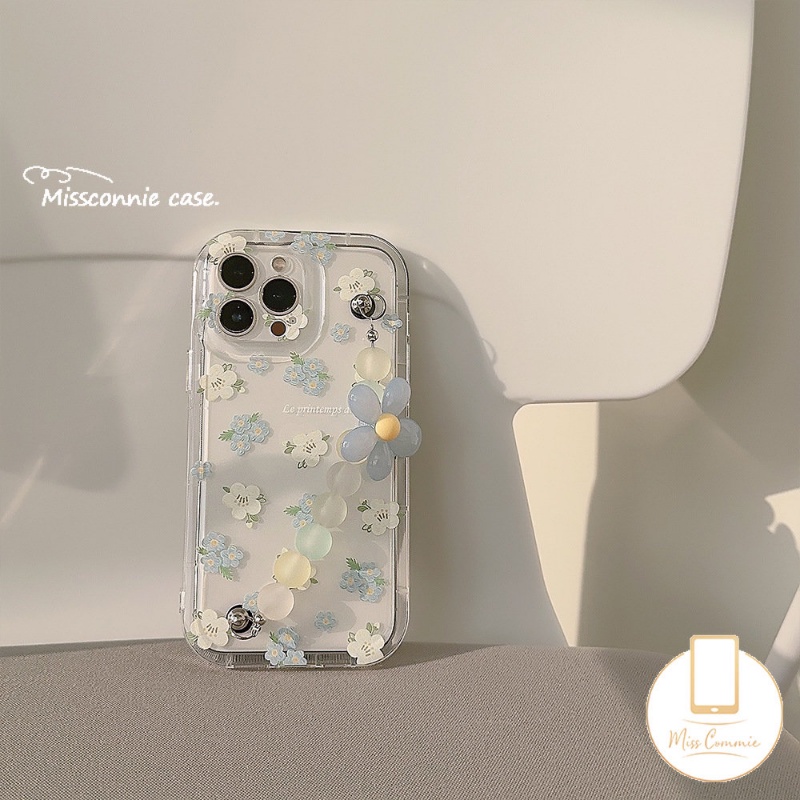Case Realme C55 C53 C17 C25Y C25 C15 6i 5 5i 5s 7i 9i C33 C30 C30S C11 C21Y C20 C35 C12 C3 C1 C2 C25s C11 2021 Lukisan Minyak Summer Flowers Airbag Shockproof Cover Dengan Gelang