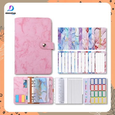 

Buku Agenda Binder Motif Organizer Book Tas Penyimpanan Uang Budgeting Planner