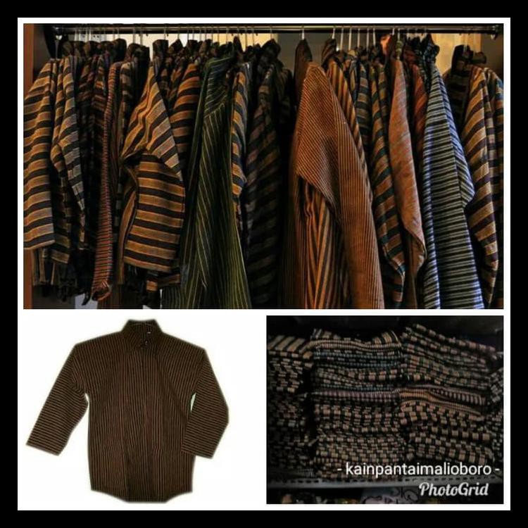 Lurik surjan pakaian adat jawa baju lurik baju dalang baju kusir