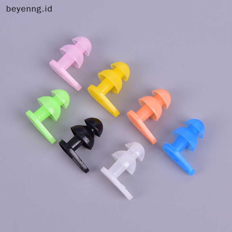 Beyen 1pasang Ear Plugs Silikon Anti Air Penyumbat Telinga Olahraga Air Renang Aksesoris ID