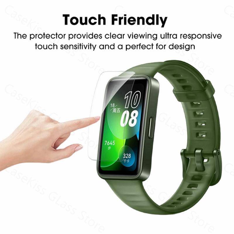 1-3pcs Soft Hydrogel film Untuk Huawei Band8Full Cover Anti blue light Pelindung Layar TPU film Di Huawei band8 Smart Wristband Bukan Kaca