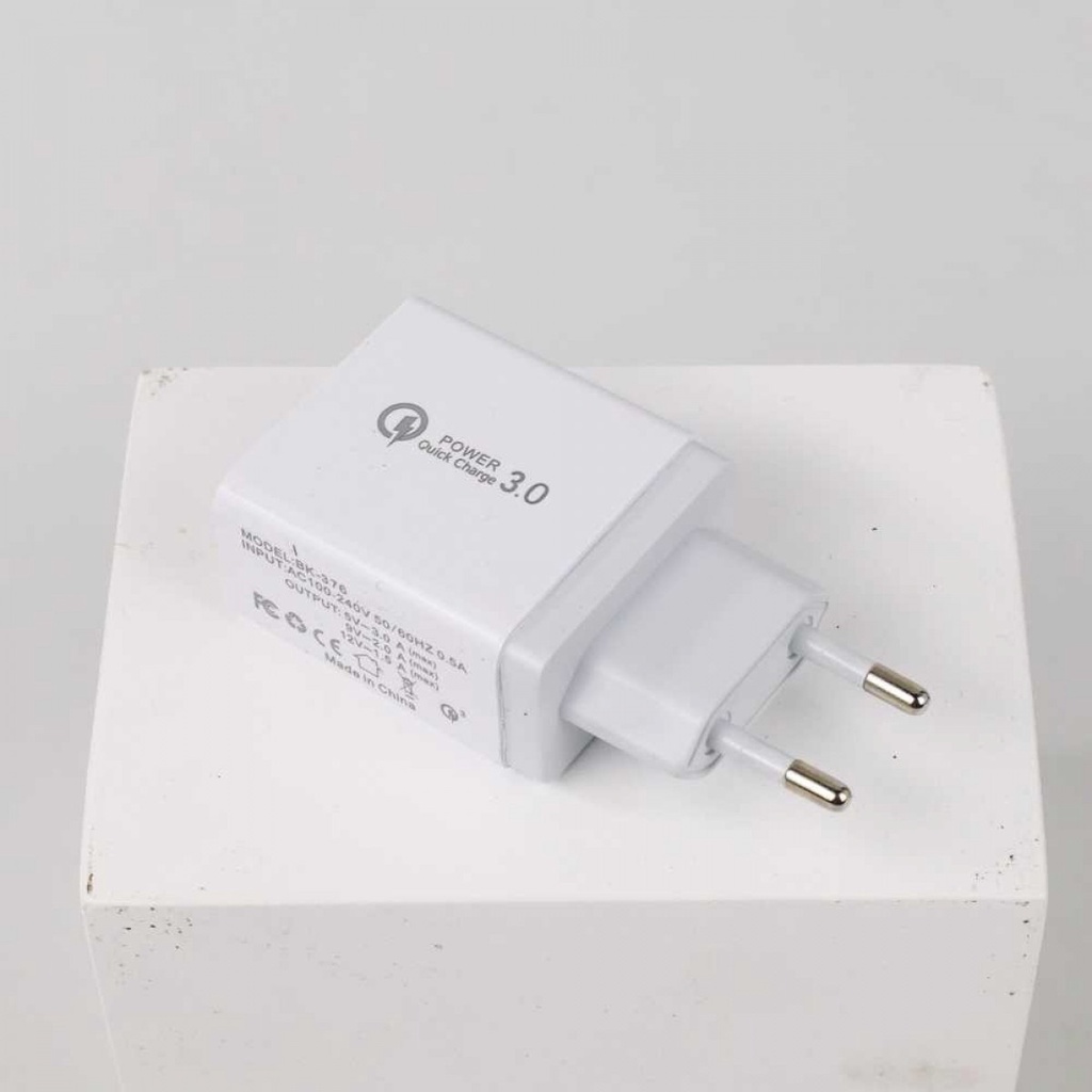 OLAF Charger USB Fast Charging QC 3.0 4 Port 48 W - BK-376