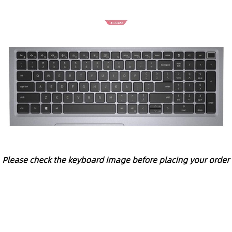 Skin Keyboard Untuk Dell Precision 3560 3571 3561 3700 3750 15.6 inch Keyboard Cover Slim Waterproof Pelindung Film Kulit [ZXL]