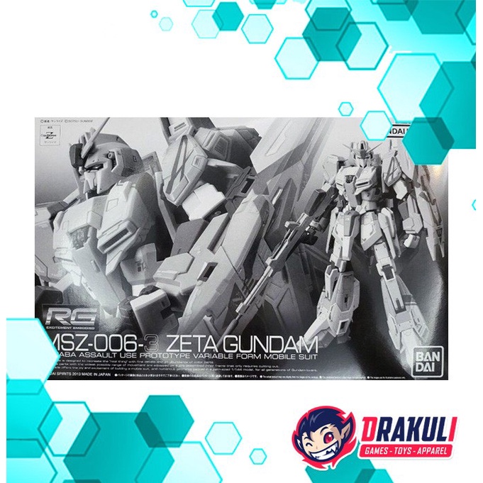BANDAI Plamo RG Excitement Embodied MSZ-006-3 Zeta Gundam (PBandai)