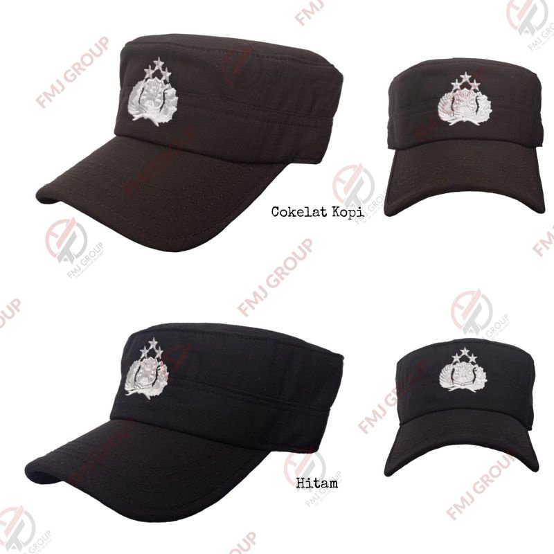 Topi Komando Bintara Hitam / Topi Bintara