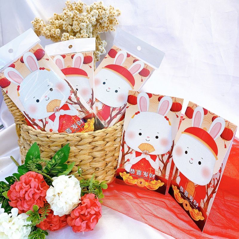 

Angpao Imlek 2023 Bahan Premium Kelinci Rabbit Chinese