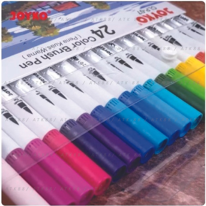 

Brush Pen Joyko 24 Warna CLP-07