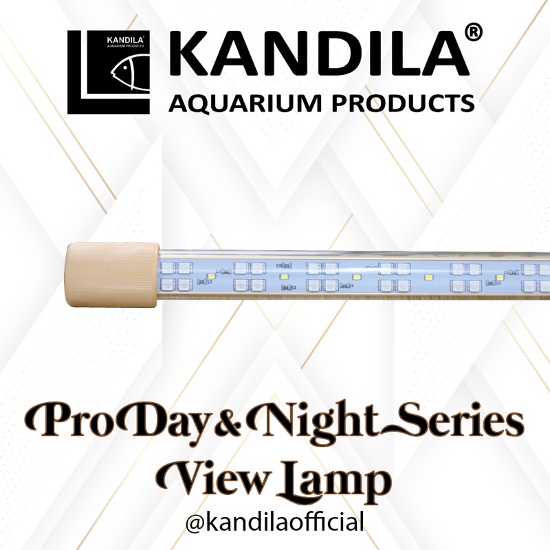 Lampu Celup Kandila Pro Red Day and Night View LED Aquarium Ikan Channa Arowana Arwana Koki Discus