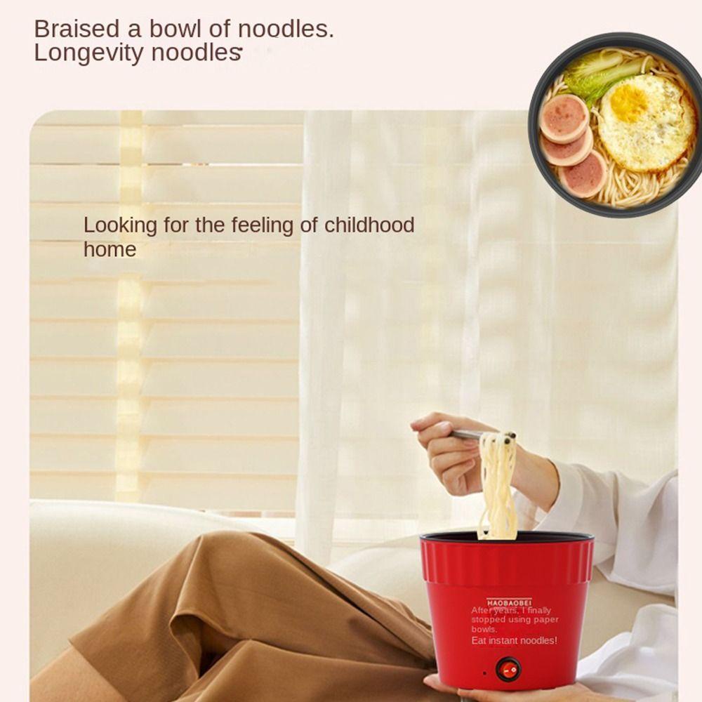 NICKOLAS1 Electric Cooker Mini Creative Cooking Soup Noodles Pot Panci Cepat Makanan Panci Siswa Panci Panas Panci Masak Elektrik