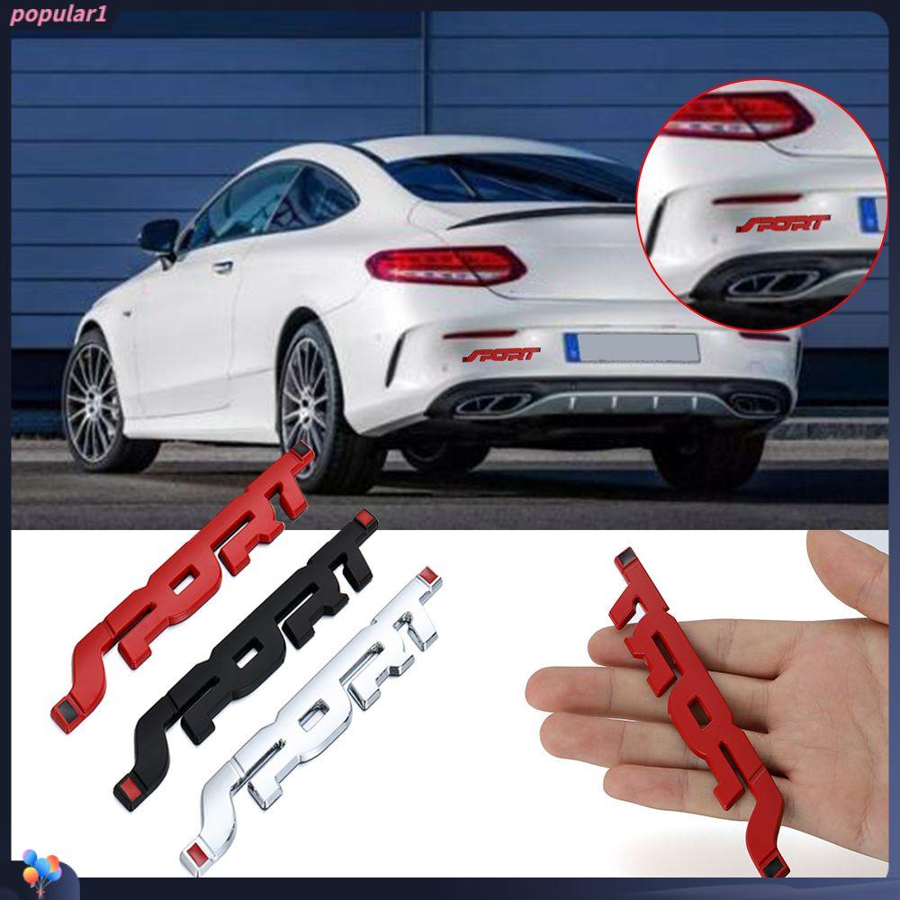 Populer Stiker Logam Mobil Fashion Grafis Logo Bagasi Aksesoris Badge Emblem