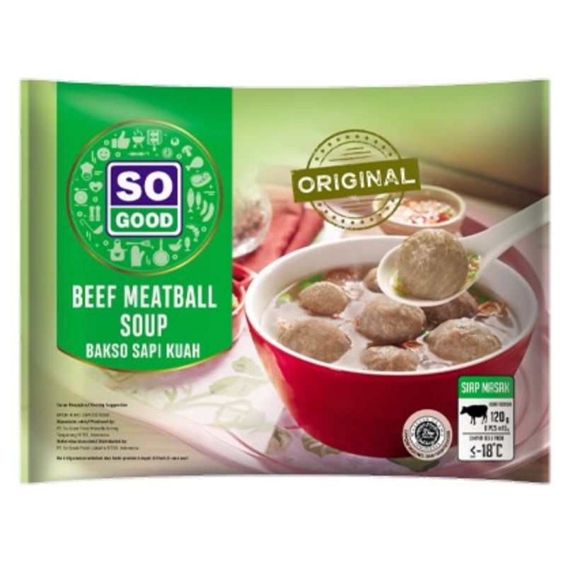 SO GOOD Bakso Sapi Kuah Isi 8