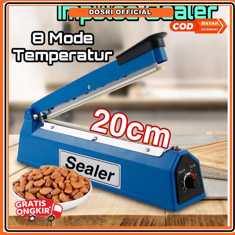 Alat Press Plastik 20cm Impulse Sealer 200MM