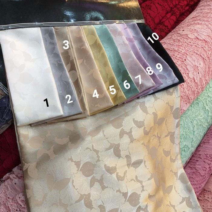 Kain Jaguar Silk / Bahan Armany Silk Motif Embos