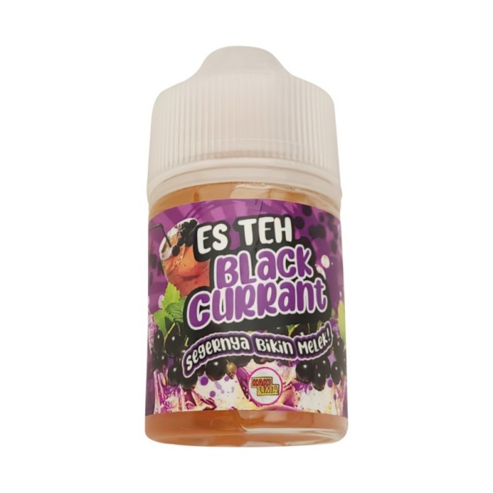 FREEBASE LIQUID ES TEH BLACKCURRANT 60ML BY ES TEH 100% ORIGINAL