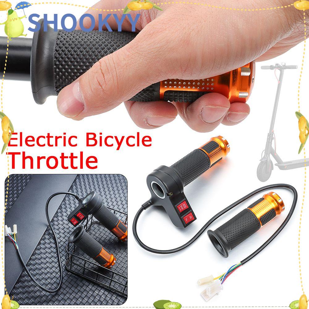 Kabel Grip Throttle Sepeda Listrik CHOOKYY Electric Scooter Handle E-Bike Throttle Grip