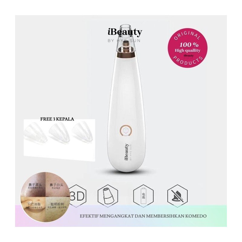 iBeauty Smart Comedo Suction (Camera &amp; App) - Penyedot Komedo