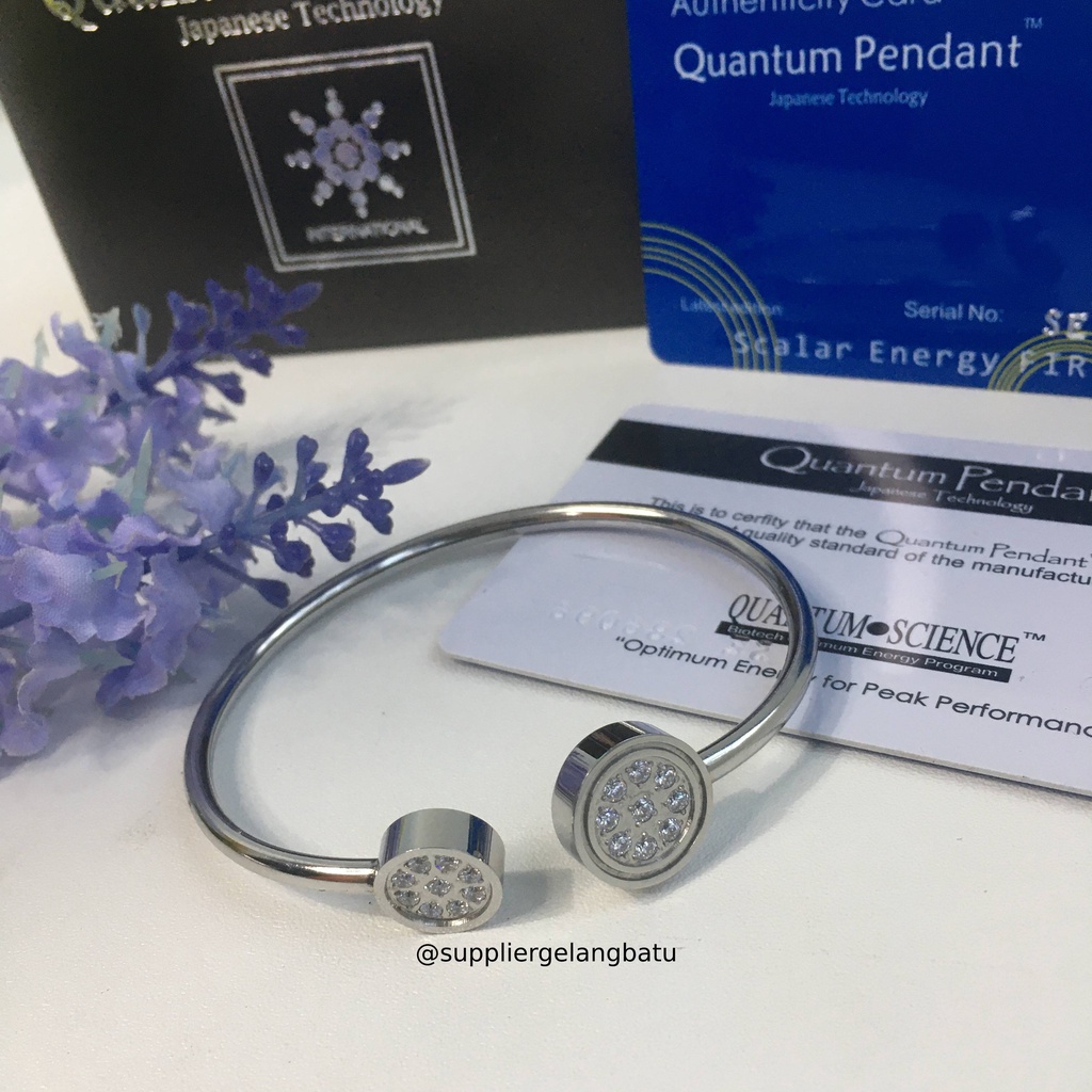 Gelang Kesehatan Quantum Pendant Scalar Energy Bersertifikat W-14