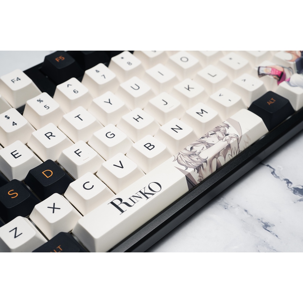 156kunci Z Review Rinko Touch Cherry Profil Keycaps Set Didesain Kolaborasi Dengan Mechkeys Dan Zeos