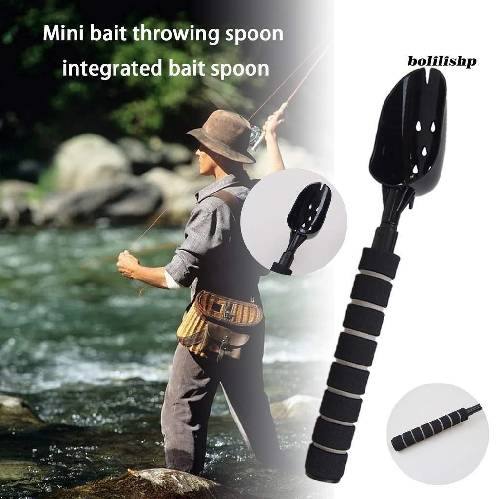 Bo-bait Sendok Lempar Melar Non-Stick Anti-slip Angling Paduan Aluminium Ditarik Mini Lure Spoon Outdoor Memancing