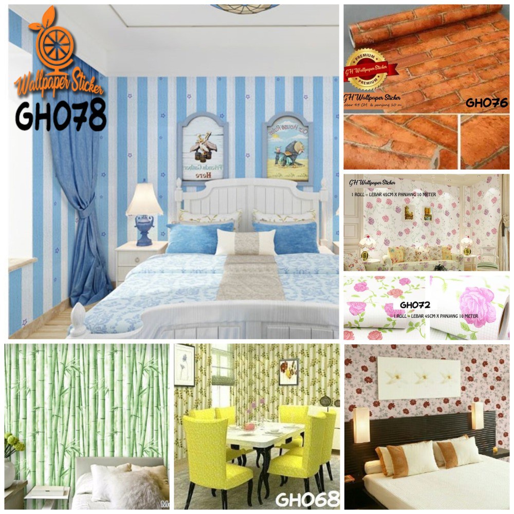 Wallpaper Sticker ORANGE GH 074-101