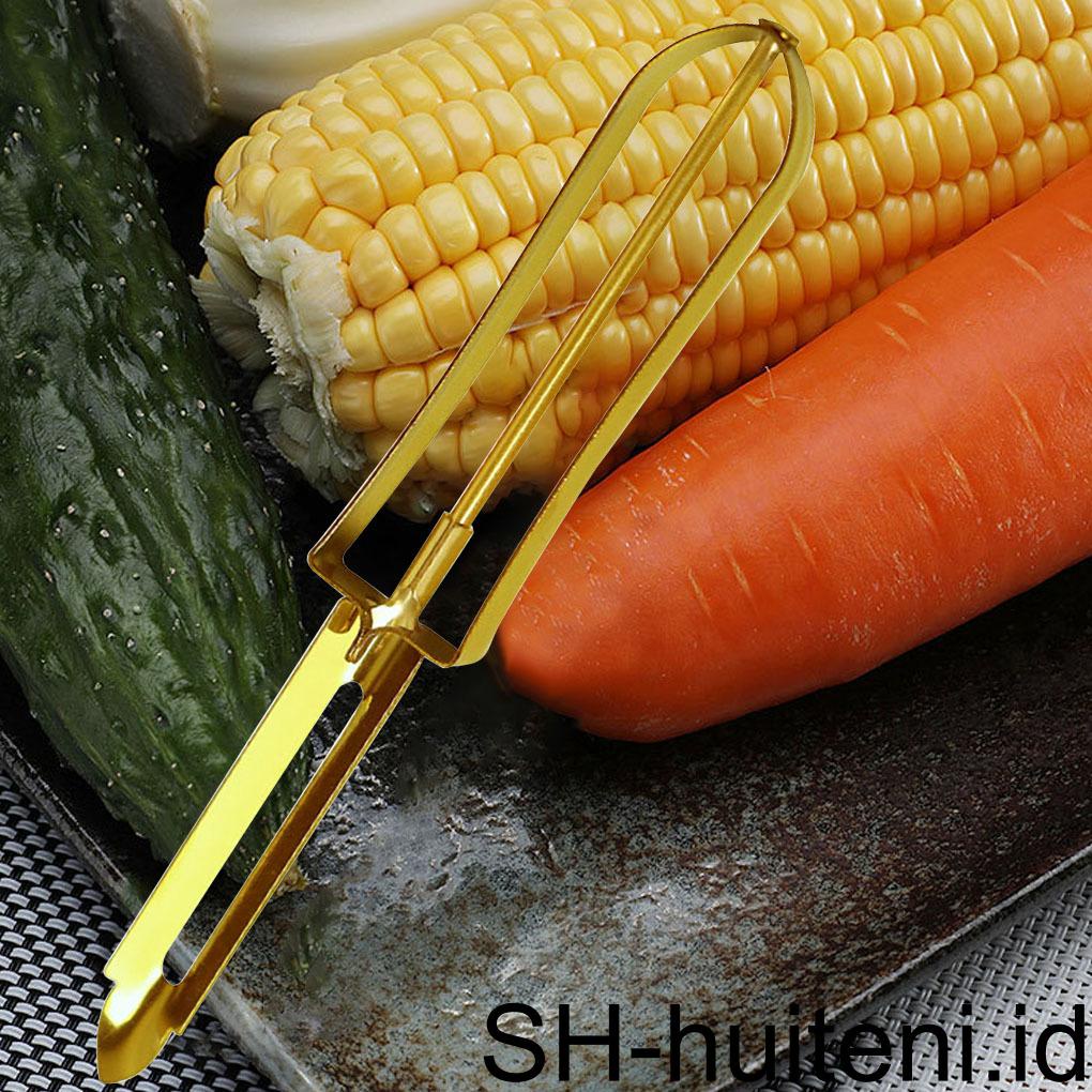 Alat Serut Sayur Melon Planer Grater Alat Pengupas Buah Kentang Stainless Kitchen Gadget