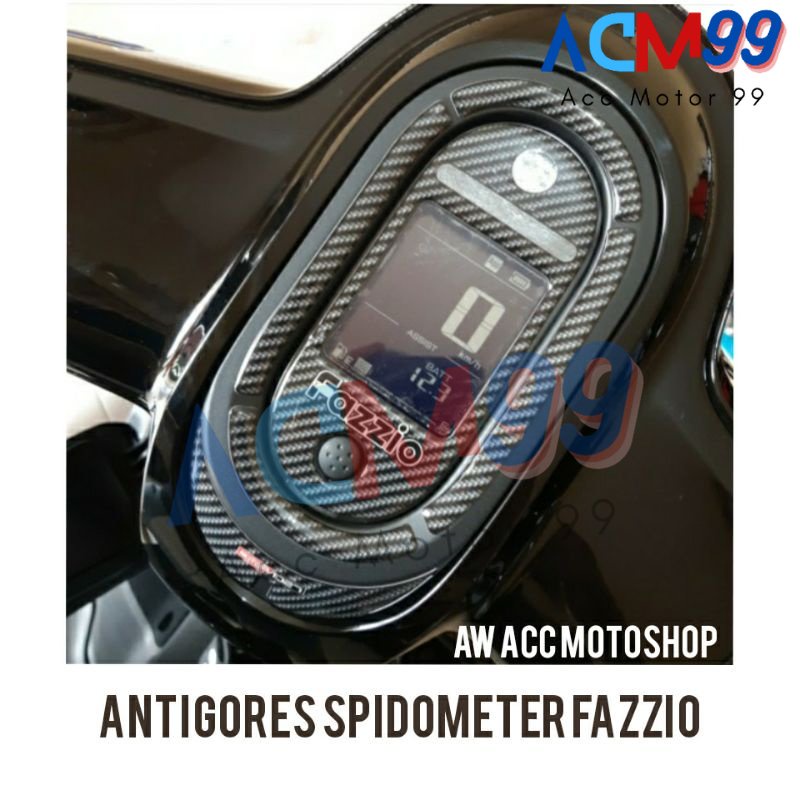 NEW Stiker anti gores spidometer Fazzio speedometer FAZZIO 2022 bahan resin original