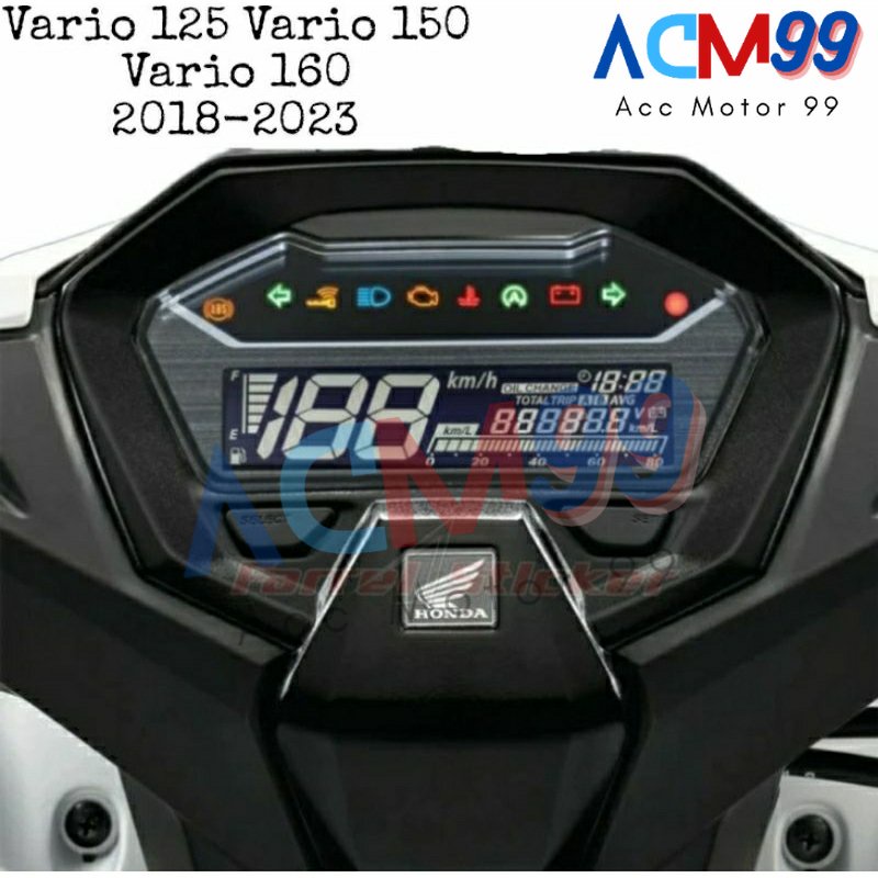 NEW Stiker anti gores spidometer VARIO 125 2023 VARIO 160 150 2018 - 2023 Bening