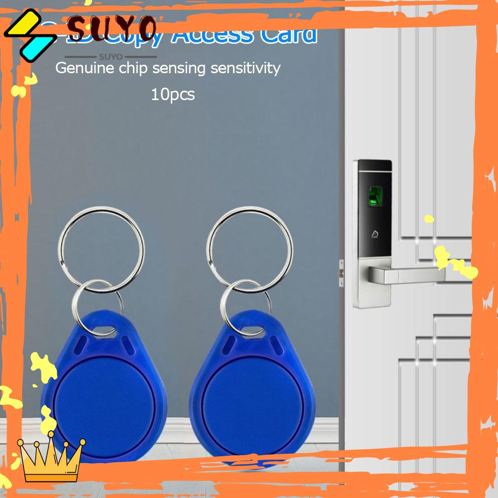 Suyo 10pcs NFC Tag 13.56MHz RFID Keyfobs Key Card