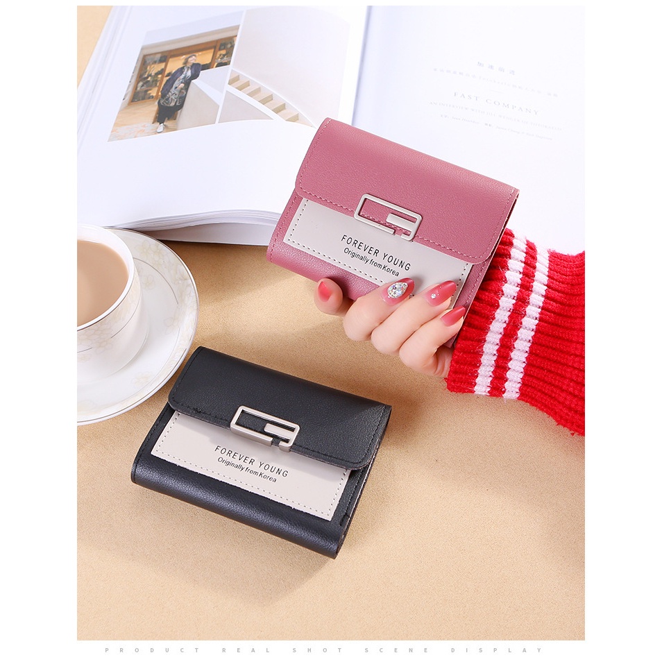 FASHION FAIR - D6149 Dompet Fashion Wanita / Dompet Wanita / Dompet Lipat Mini / Dompet Mini / Dompet Lipat / Dompet Modern