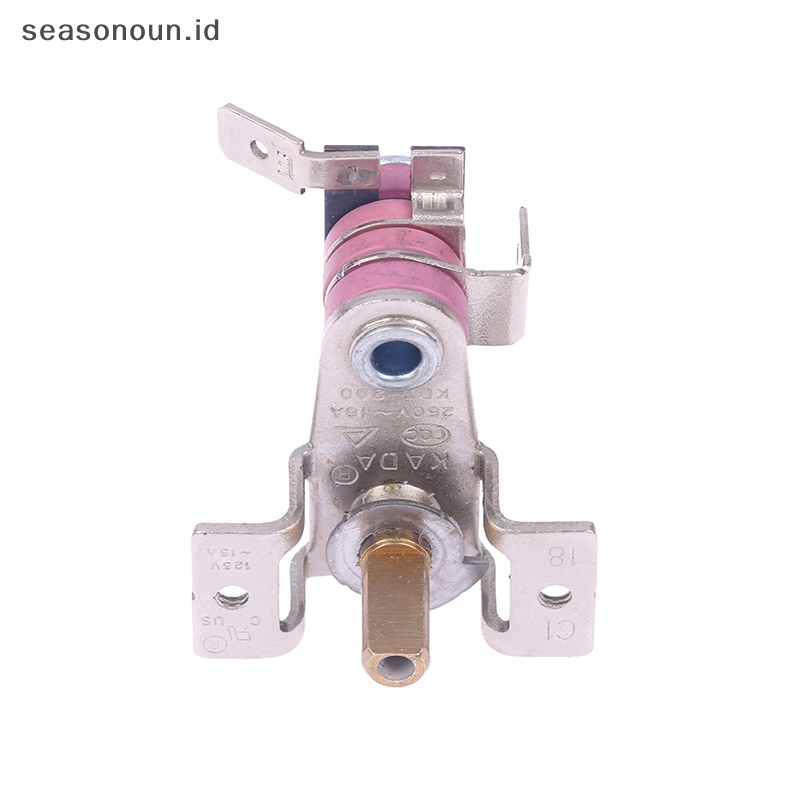 Seasonoun AC250V/16A Temperature Switch Heag Thermostat KDT-200 Untuk Oven Setrika Listrik.