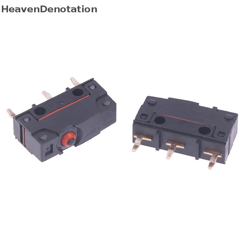 [HeavenDenotation] 2pcs Micro Switch D2SW-P2D Limit Travel Switch Tahan Air Dan Debu HDV