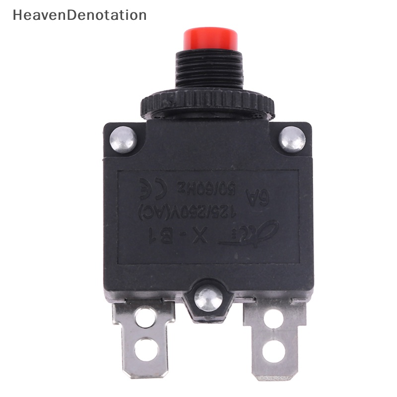 [HeavenDenotation] 5a 6A 8A 10A 15A 20A Thermal Switch Circuit Breaker Overload Pelindung Sekring HDV