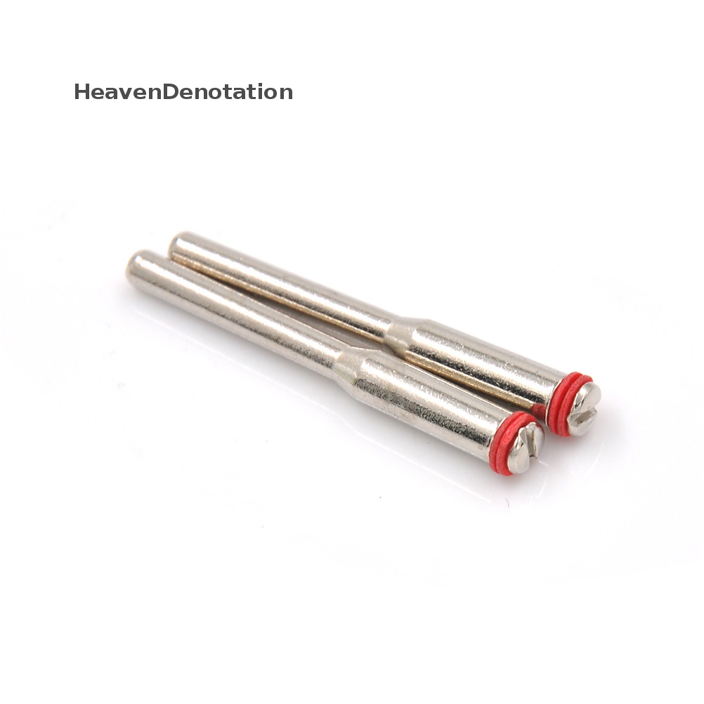 [HeavenDenotation] 10pcs 3.175mm Clamping Connecg Lever Polishing Wheel Holder Rotary Alat HDV