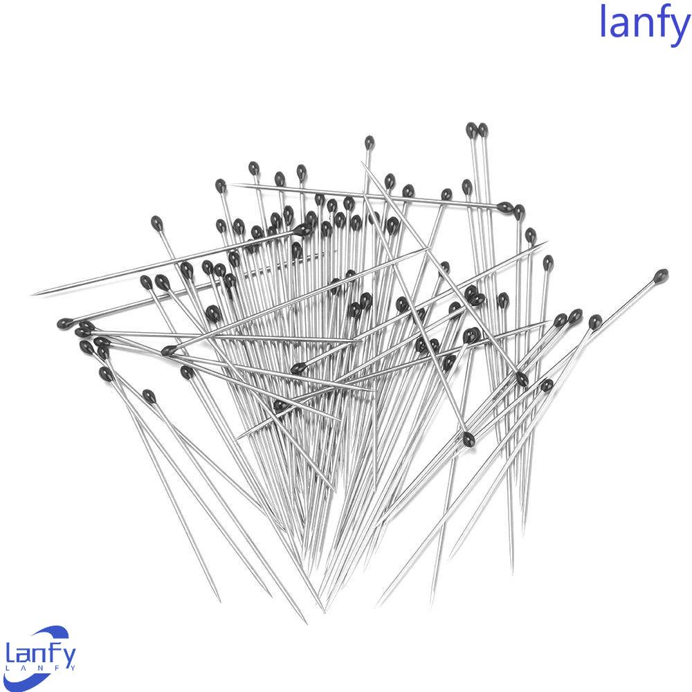 Jarum Spesimen LANFY 100Pcs Pin Spesimen Spesimen Kupu-Kupu Tajam Bongkar Pasang Pin Spesimen Serangga