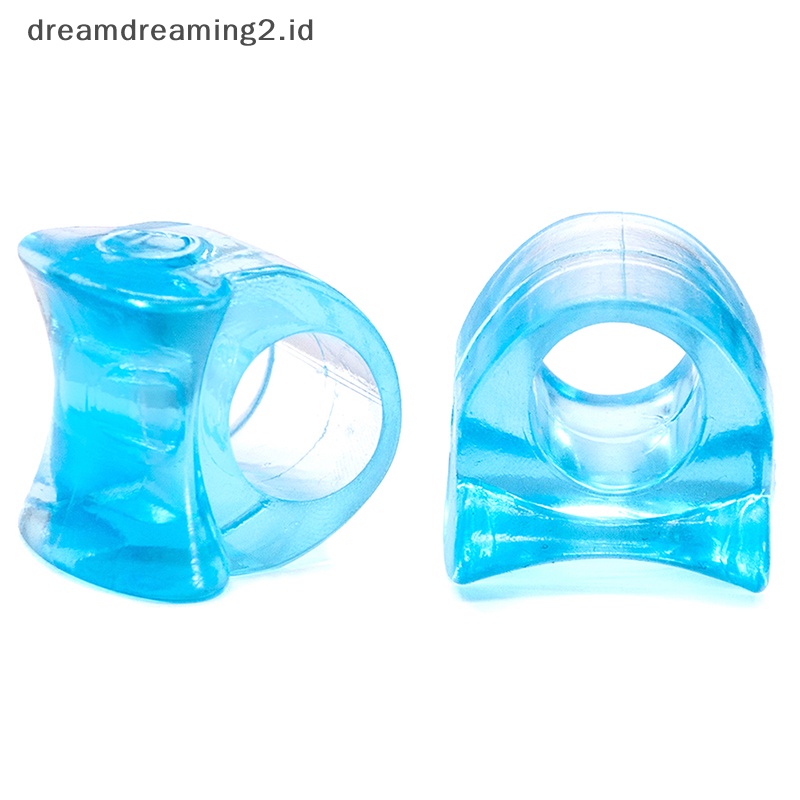 (drea) 2pcs Silicone Gel Toe Spacer Separator Perata Spreader Bunion Pereda Nyeri//