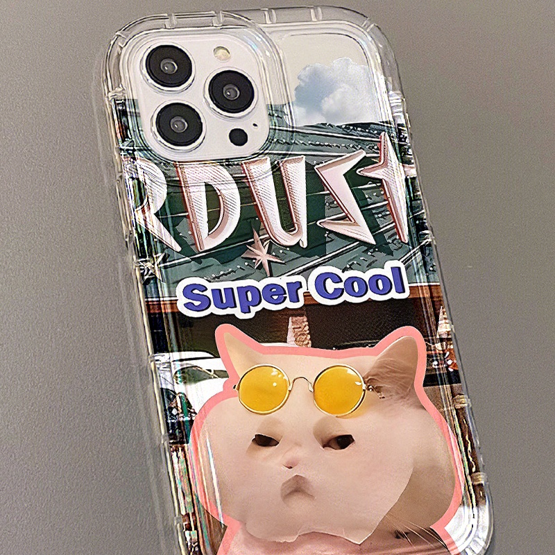 Fun Mask Cat Case Untuk Samsung A12 A10 A10S A14 A13 A11 A31 EU A51 A52 A52S A50 A50S A30S A32 A33 A03 A22 A23 A71 A73 A02 A03 S22 S23 Plus Ultra FE Airbag Shockproof Cover