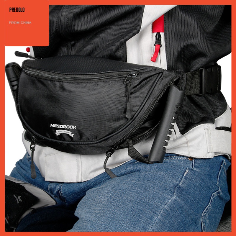 [Predolo] Tas Sabuk Pengaman Kursi Belakang Strap Adjustable Untuk Dewasa Sepeda Motor