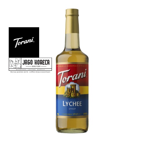 

Torani Syrup Lychee 750ml l Sirup Minuman Premium